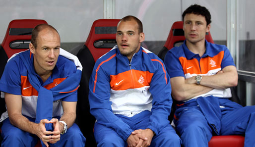 Bei der EM 2008 schied Oranje im Viertelfinale gegen Russland aus