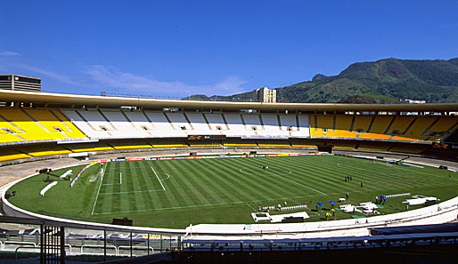 Das Maracana-Stadion in Brasilien ist das siebtgrößte Fußballstadion der Welt