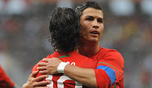 Sieben portugiesische Treffer bejubelten Cristiano Ronaldo und Tiago schon - alle gegen Nordkorea