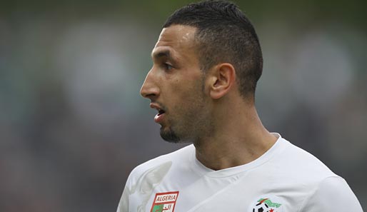 Nadir Belhadj erzielte in 35 Länderspielen für Algerin vier Tore