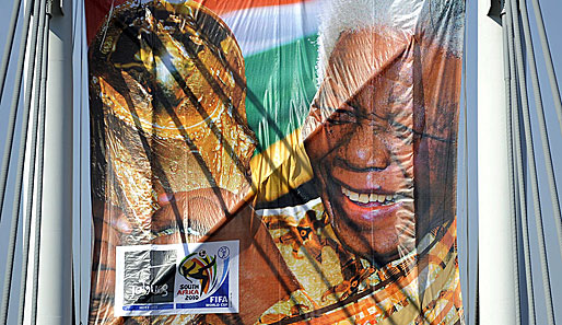 Wird zur WM-Eröffnungsfeier erwartet: Nelson Mandela