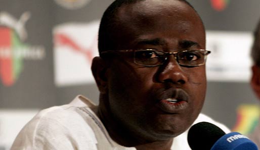 Ghanas Verbandspräsident Kwesi Nyantakyi traut seinem Team einiges zu