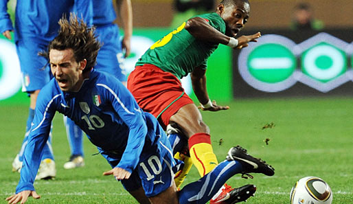 Bei der WM 2006 bestritt Andrea Pirlo (l.) sieben Spiele und erzielte ein Tor