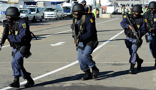 Die Sicherheitslage in Südafrika ist nach wie vor prekär