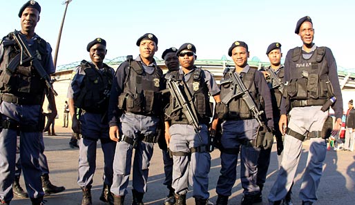 Die Sicherheitslage in Südafrika bleibt nach wie vor ein drängendes Thema