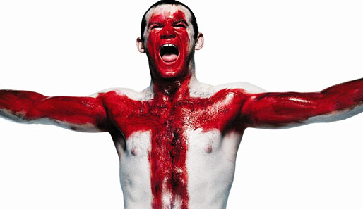 Wayne Rooney posiert in der Werbekampagne eines Sportartikelherstellers