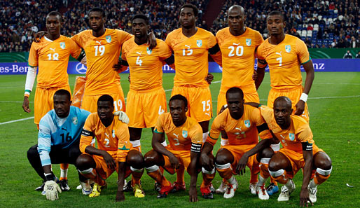 Die Elfenbeinküste wurde 1992 Afrikameister und nimmt nach 2006 zum zweiten Mal an einer WM teil
