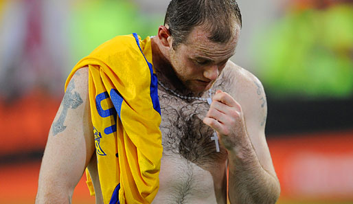 Wayne Rooney leistete sich schon bei der WM 2006 einen Ausraster