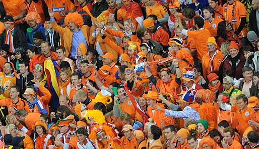 Im WM-Finale werden die Fans der Niederlande noch zahlreicher sein