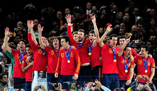 Spanien stand zum ersten Mal überhaupt in einem WM-Finale