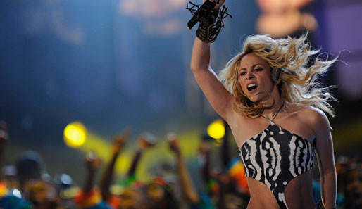 Shakira trat schon bei der Schlussfeier 2006 in Berlin auf