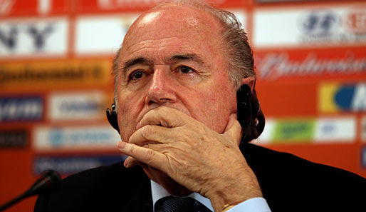 Sepp Blatter wurde 2006 mit dem Bundesverdienstkreuz ausgezeichnet