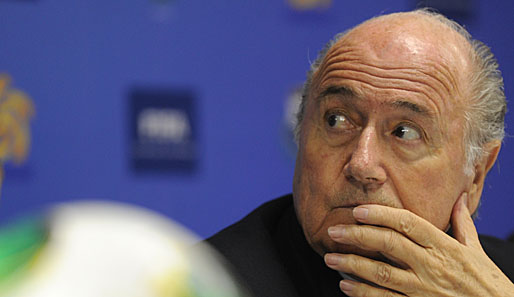 FIFA-Boss Sepp Blatter: "Ich habe kürzlich Asien und Afrika mehr Startplätze versprochen"