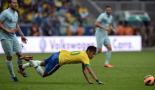 Fest im Blick: Neymar und Brasilien wollen den vierten Titel beim Confederations-Cup holen