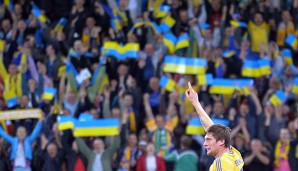 Beim Spiel zwischen der Ukraine und San Marino fielen einige Fans negativ auf