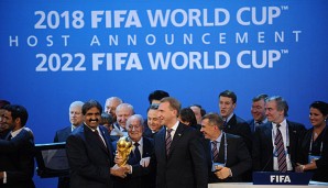 Die Vergabe der WM nach Katar und Russland sorgte 2010 für große Aufruhe