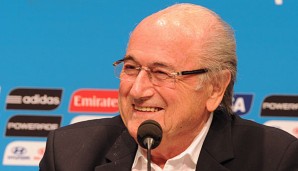 Zufrieden mit Katar: FIFA-Chef Joseph Blatter