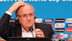 Joseph Blatter hat sich über die Bewerbung Kanadas gefreut