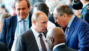 Wladimir Putin hat sich vom neuen Moskauer Stadion begeistert gezeigt
