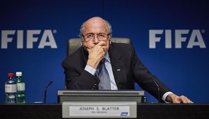 Joseph Blatter hat die WM-Vorbereitungen Russlands in höchsten Tönen gelobt