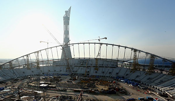 Das Khalifa International Stadium in Doha ist eine der Spielstätten für die WM 2022