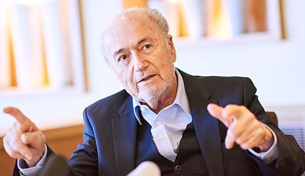 Sepp Blatter sprach sich für eine Ausrichtung der WM 2026 in Marokko aus.