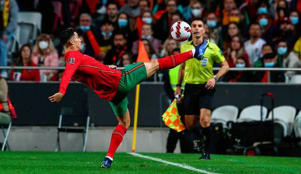 Cristiano Ronaldo spielt mit Portugal heute in den WM-Playoffs gegen die Türkei.
