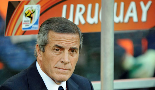 Oscar Tabarez ist seit 2006 Trainer der Nationalmannschaft von Uruguay