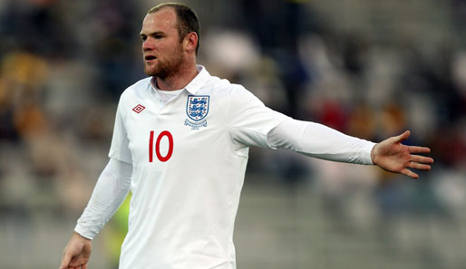 Wayne Rooney erzielte in 60 Länderspielen für England 25 Tore