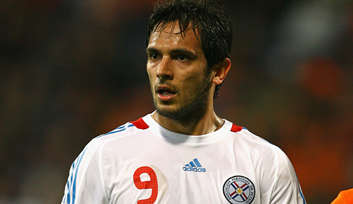 Roque Santa Cruz erzielte in der WM-Qualifikation drei Tore in fünf Einsätzen