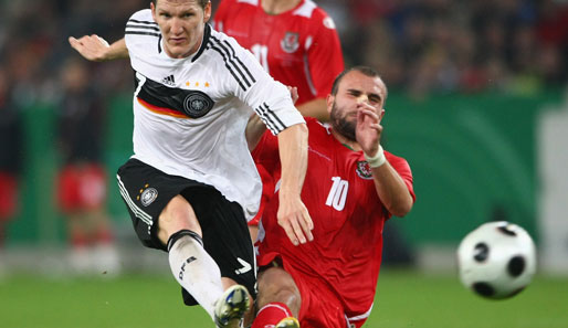 Trifft Bastian Schweinsteiger auch im Spiel gegen Wales für Deutschland