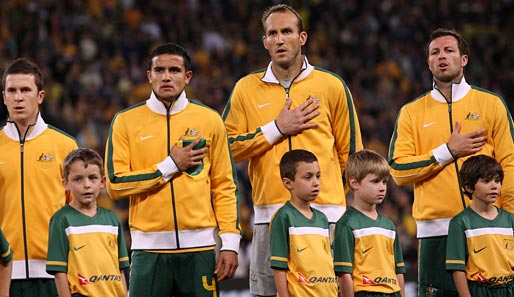 Die australische Nationalmannschaft will sich für die WM 2014 in Brasilien qualifizieren