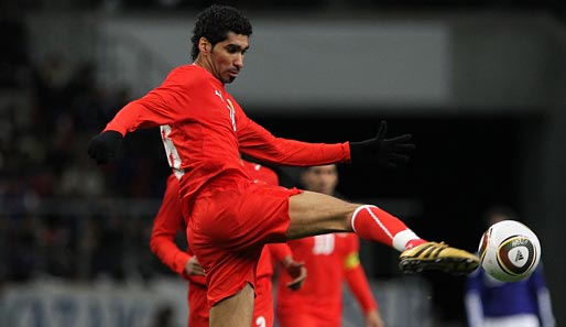 Sayed Mohamed Adnan spielt in der Nationalmannschaft von Bahrain