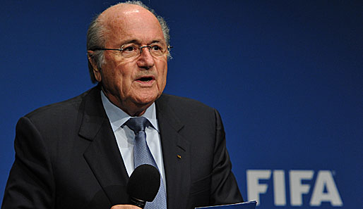 Sepp Blatter erwartet in Brasilien 2014 eine außergewöhnliche Weltmeisterschaft