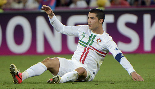 Cristiano Ronaldo streift am Dienstag zum 100. Mal das Leibchen der Nationalmannschaft über