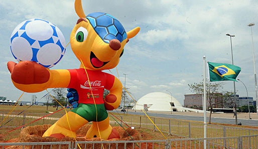Fuleco: Das Maskottchen für die WM 2014 in Brasilien