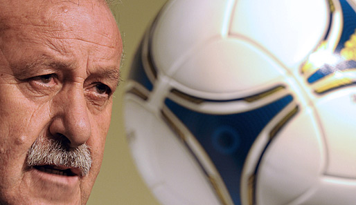 Spaniens Coach Vicente Del Bosque sieht beste Voraussetzungen für das DFB-Team