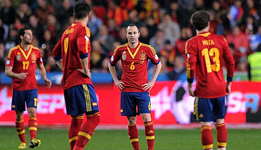 Spanien musste sich gegen Finnland mit einem 1:1 begnügen