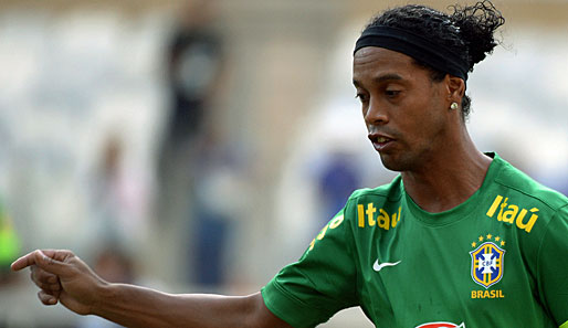 Ronaldinho ist optimistisch, bei der WM 2014 für Brasilien auflaufen zu dürfen