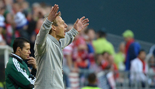 Jürgen Klinsmann hofft beim Spiel gegen Honduras auf drei Punkte für die USA