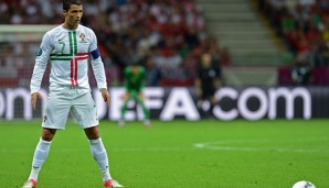 The Pose: Cristiano Ronaldo macht sich bereit für einen Freistoß
