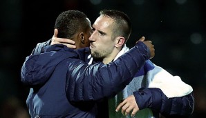 Sowohl Franck Ribery als auch Patrice Evra wurden für die wichtigen Playoff-Spiele nominiert