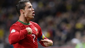 Mit vier Treffern in Hin- und Rückspiel hat Ronaldo Portugal zur WM geschossen