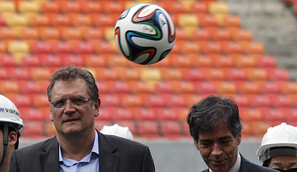 Jerome Valcke lobte die Fortschritte am WM-Stadion in Manaus