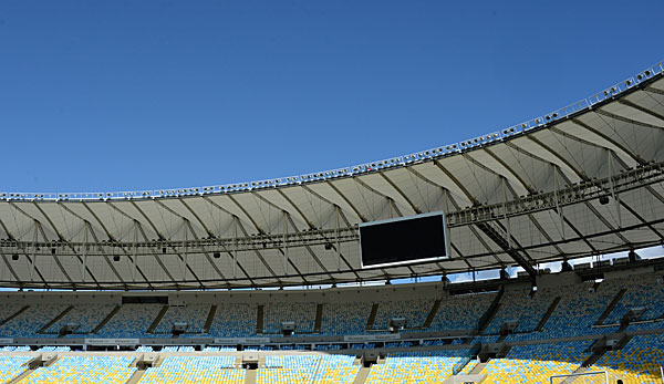 Unweit des Maracana-Stadions kam es erneut zu Unruhen vor der Weltmeisterschaft