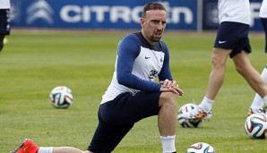 Franck Ribery wird gegen Norwegen nicht dabei sein
