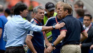 Jürgen Klinsmann und Joachim Löw treffen sich als Vorrundengegner wieder
