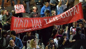 In Brasilien kam es erneut zu friedlichen Protesten
