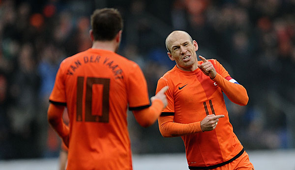 Arjen Robben und Rafael van der Vaart stehen im Aufgebot