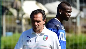 Cesare Prandelli muss sich zwischen Mario Balotelli und Ciro Immobile entscheiden